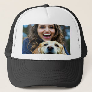 Boné Adicionar Foto Personalizada do Labrador Retriever