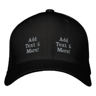 Boné Adicionar texto e mais! Personalize o seu próprio
