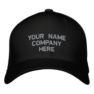 Boné Adicione o Nome Cor do Texto Personalizado Bordado