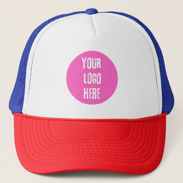 Boné Adicione seu logotipo Baseball & Trucker Hats (Frente)