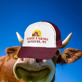 Boné Adicione seu nome ao chapéu do Red Barn Big Sun Sk