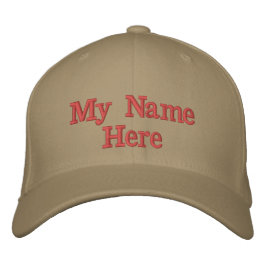 Boné Adicione seu nome ou texto Escolha a cor do thread