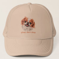 ADOPT, NÃO COMPRE (japonês espanhol) cachorro boni