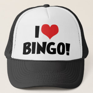 Boné Adoro Bingo Do Coração! - Amantes do Bingo