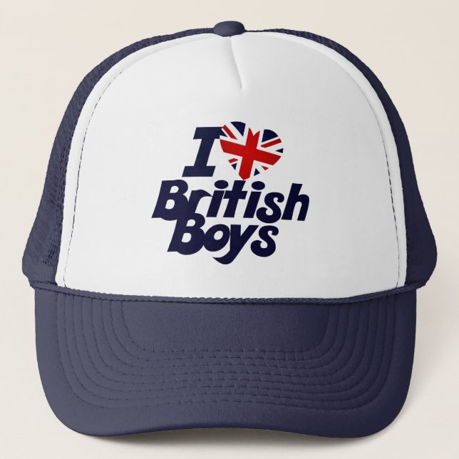 Boné Adoro British Boys (Frente)