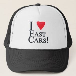 Boné Adoro Carros Rápidos!