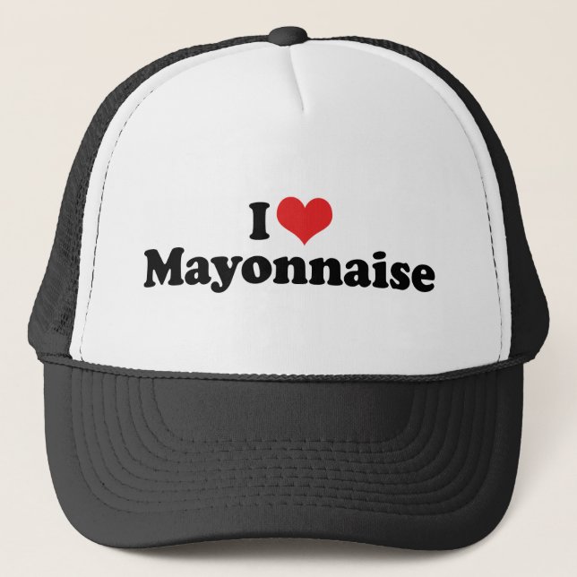 Boné Adoro Heart Mayo - Mayonnaise Lover (Frente)