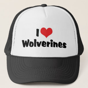 Boné Adoro "Heart Wolverines"