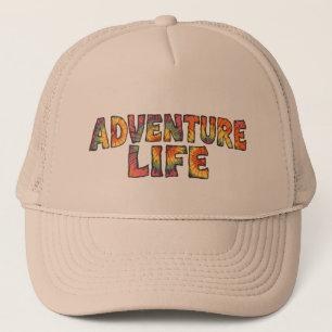 Boné Adventure Life   Gráfico Retro Tie Dye Wanderlust