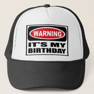 Boné Adverti-lo é MEU chapéu do ANIVERSÁRIO