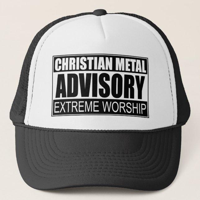 Boné Advisory cristão do metal… (Frente)