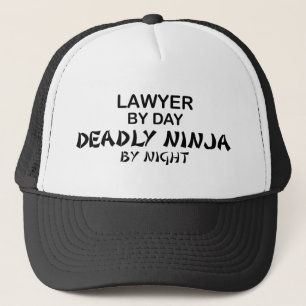 Boné Advogado Ninja mortal em a noite