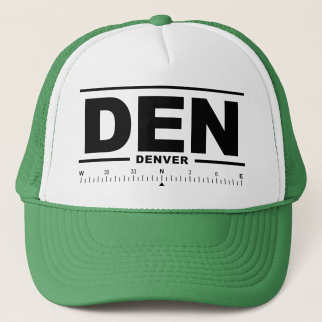 Boné Aeroporto Internacional de Denver DEN  (Frente)