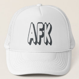 Boné AFK - Longe do teclado