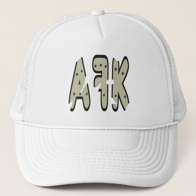 Boné AFK longe do teclado (Frente)