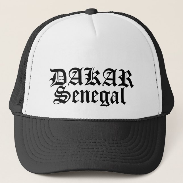 Boné Africankoko DACAR feito sob encomenda, Senegal (Frente)