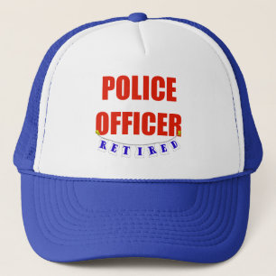 BONÉ AGENTE DA POLÍCIA APOSENTADO