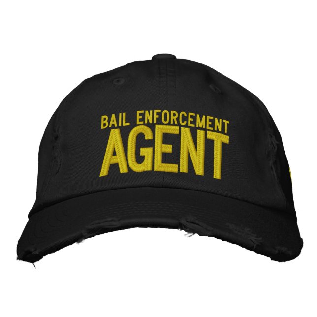 BONÉ AGENTE DE EXECUÇÃO DE BAIL (Frente)
