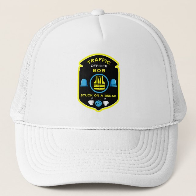 Boné Agente de Polícia de Tráfego (Frente)