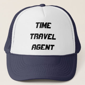 BONÉ AGENTE DE VIAGENS DO TEMPO