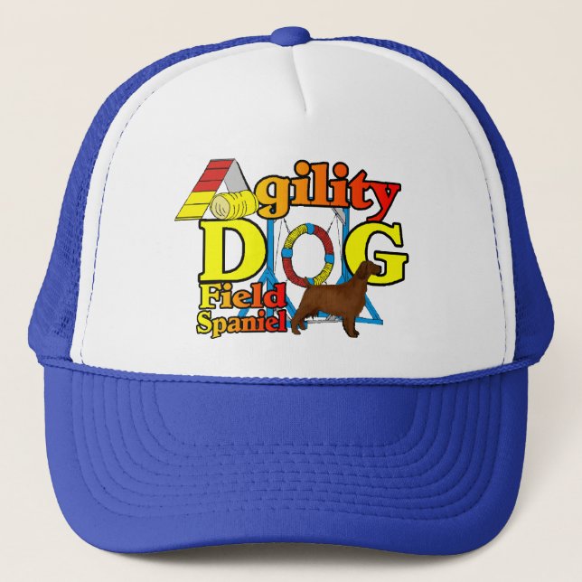 Boné Agilidade de abrangência de campo (Frente)