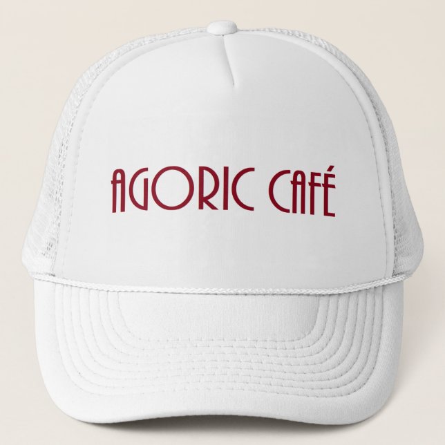 Boné Agoric Café Trucker Hat (Frente)