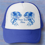 Boné Água-viva 0925<br><div class="desc">Pintura da coleção "San Francisco Aquarium Jellyfish 0925" Personalize na página do produto ou clique no botão "Personalizar" para obter mais opções de design e crie um acessório essencial que você nunca deixará para trás! Design criou da minha pintura "San Francisco Aquarium Jellyfish 0925" capturando águas-vivas em um aquário em...</div>