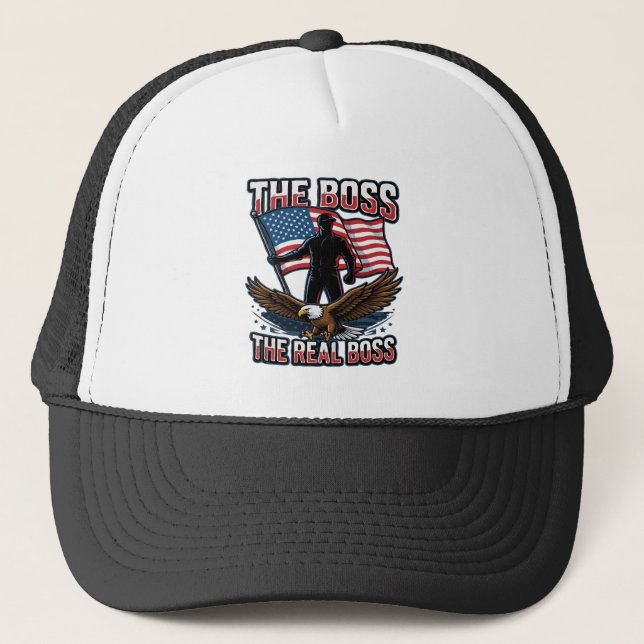 Boné Águia Americana Patriótica Design O Verdadeiro Che (Frente)