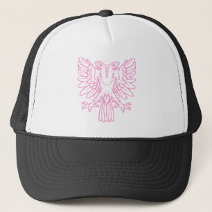 Boné Águia com Duas Cabeças - Rosa
