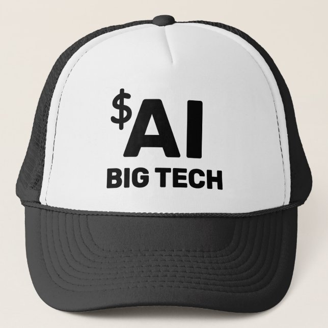 Boné AI Big Tech™ Trucker Hat (Frente)