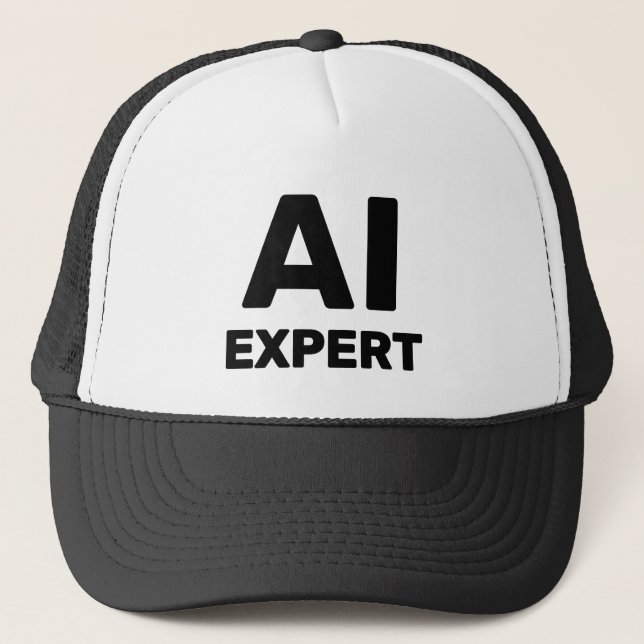Boné AI Expert™ Trucker Hat (Frente)