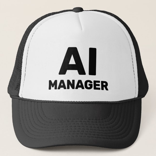 Boné AI Manager™ Trucker Hat (Frente)