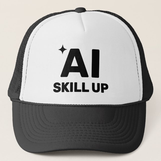 Boné AI Skill Up™ Trucker Hat (Frente)