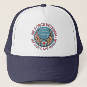 Boné Air Force Veteran