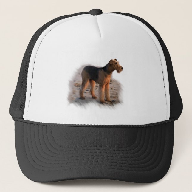 Boné Airedale Terrier Art Gifts (Frente)
