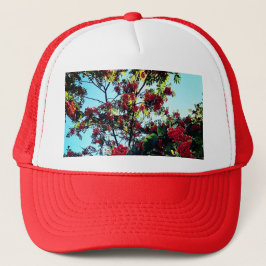 Boné Airelas vermelhas