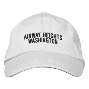 Boné AIRWAY HEIGHTS Washington Chapéu