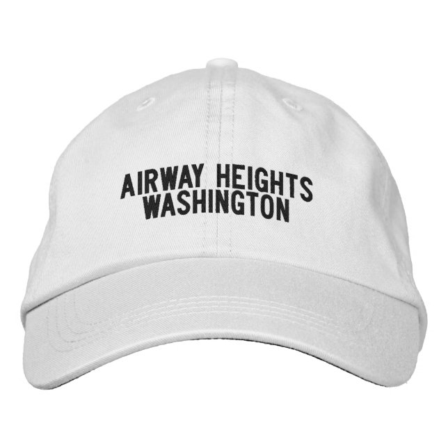 Boné AIRWAY HEIGHTS Washington Chapéu (Frente)