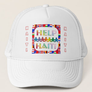 Boné Ajuda às Mãos - Chapéu do Haiti