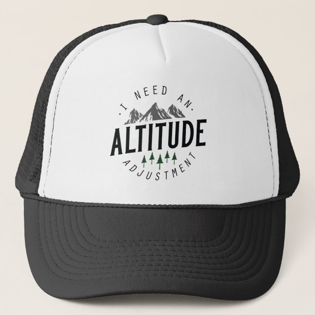 Boné Ajuste de altitude (Frente)