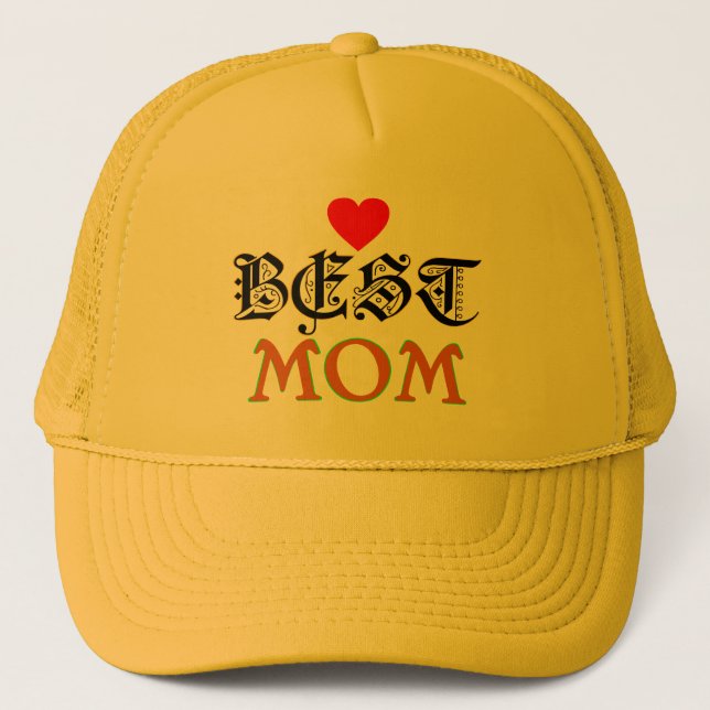 Boné ♔ AL° ・ Melhor Na moda de Atitude Legal da Mãe Hat (Frente)