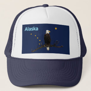 Boné Alaska Eagle E Flag