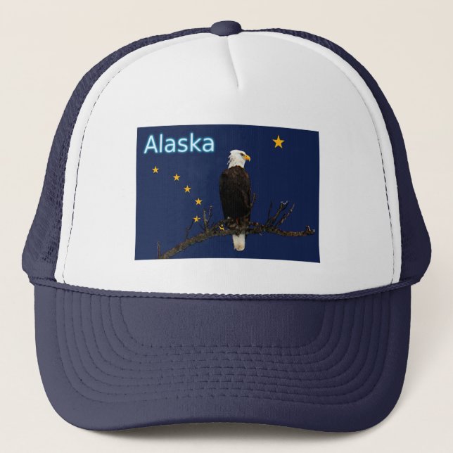 Boné Alaska Eagle E Flag (Frente)
