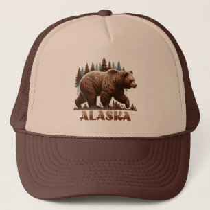 Boné Alaska Grizzly Bear