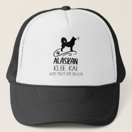 Boné Alaskan Klee Dog Lover Paw Trucker Hat
