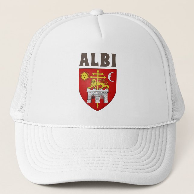 Boné Albi casaco de armas, França (Frente)