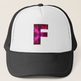Boné Alfabeto F FF FFF: Tema da faísca