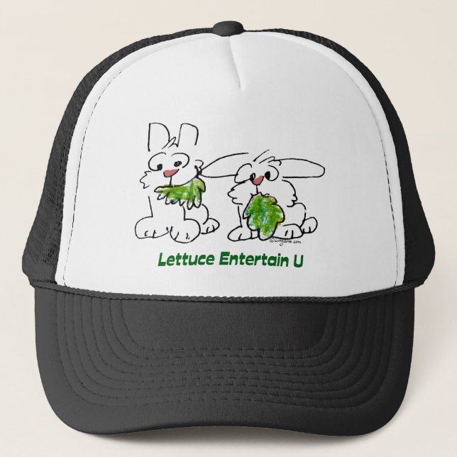 Boné Alface Entertain U Cartoon Rabbits (Frente)