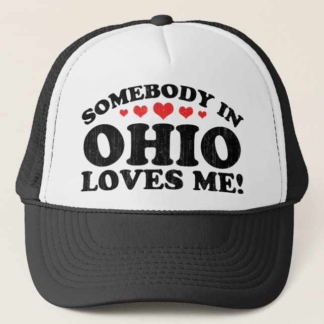 Boné Alguém Em Ohio Vintage (Frente)