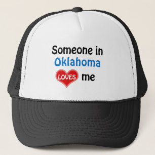 Boné Alguém em Oklahoma me ama